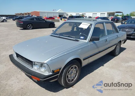 1983 Peugeot 505 из США, поврежденный, VIN VF3BA11F7DS336792